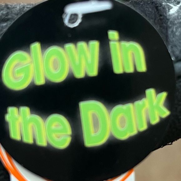 NWT baby toddler boy glow in the dark spider slippers Sz 5/6 - Picture 11 of 11